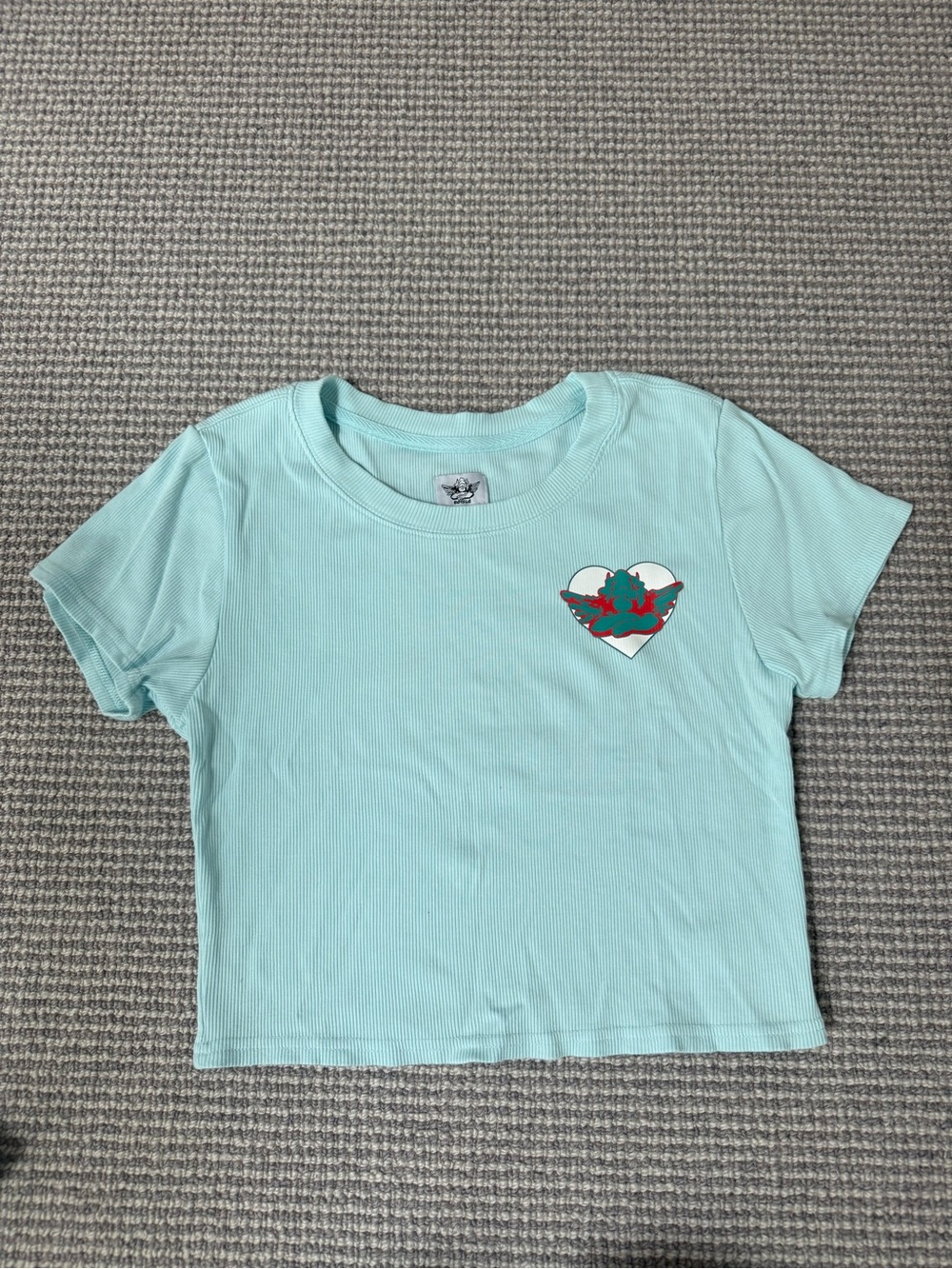 Boys Lie  Short Sleeve Heart Graphic Tee